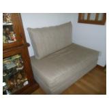 ottoman and matching pillow 
