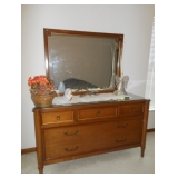 dresser and mirror 