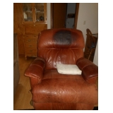 leather arm chair 