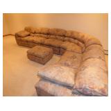 section and matching ottoman 