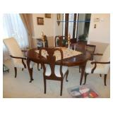 dining room table and chairs 