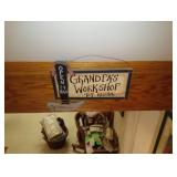 grandpas workshop sign 