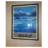 alaska travel poster 