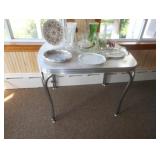 vintage table and home decor 