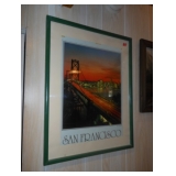 san francisco travel poster 