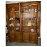china cabinet and home decor 