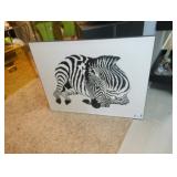 zebra painting 