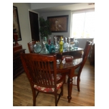 dining room table and chairs 