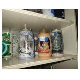 beer steins 
