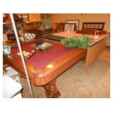 pool table and ping pong table 