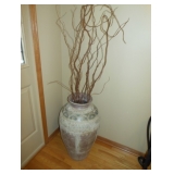 large pot with plant 