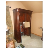 armoire and mirror 