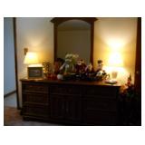dresser with mirror 
