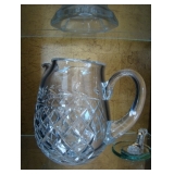 crystal pitcher 