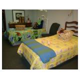 twin beds and headboards 