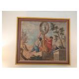 3 Men And Mirror Art Piece