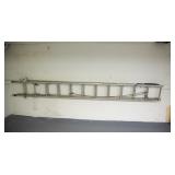 Extending Outdoor Metal Ladder