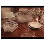 Opalescent Ware and Cut Glass 