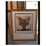 Gold Framed Print   