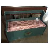 Deacons/toy chest bench