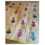 SunBonnet Sue Twin Quilt