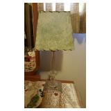 Glass Lamp Fiberglass Shade 2 available