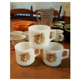 Fire King Esso / Exxon Mugs
