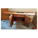 Sewing Cabinet Open