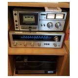 Sankyo Tape Deck Realistic Turntable