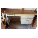 Vintage Metal Desk