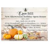 Showroom Holiday Sale - 20 Percent OFF EVERYTHING