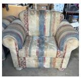 Over Size Chair and Ottoman 