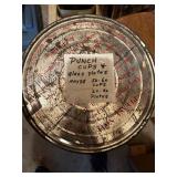 Punch cups and plates 