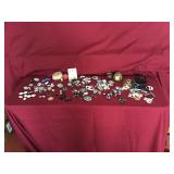 Buttons and Some Jewelry Pieces - Vintage
