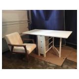 Drop Leaf Table and Chair