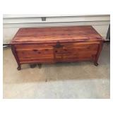 Vintage Pine Cedar Chest