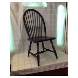 Windsor Black Painted Chair