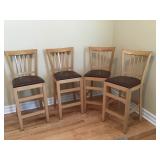 Hardwood Bar Stools