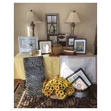 Lamps, Prints, and Home Decor