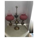 Vintage Globe Parlor Lamp
