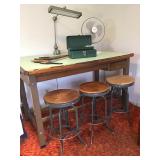 Drafting Table & Shop Stools