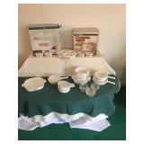 Fire King, Bake Lite, Corning Ware