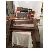 Metal Tool Box, Hand Tools, Saw Horses