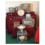 Mid-Century Glassware & Entertaining/Serving