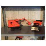 Mid-Century Metal Road Construction Toys #1