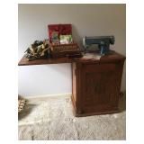 Montgomery Ward Sewing Machine & Notions