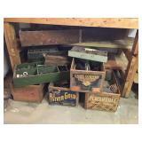 Mystery Lot - Vintage Wood Boxes, Hardware & ????