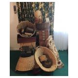 Vintage Baskets, Boxes, Tins & More