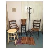 Vintage Stools, Chairs, & More