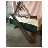 Vintage Wood & Metal Clamps